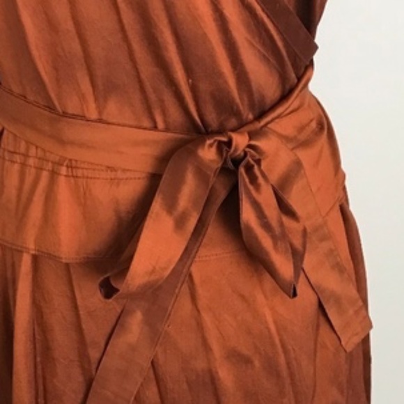 Calypso Christiane Celle Gorgeous 100% SILK Short Sleeve A-Line Wrap Dress! LOVE - Picture 3 of 7